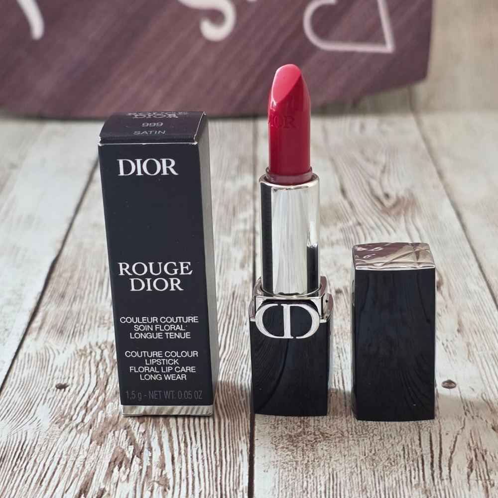 Women's Dior Rouge Dior 999 Satin Lipstick travel size